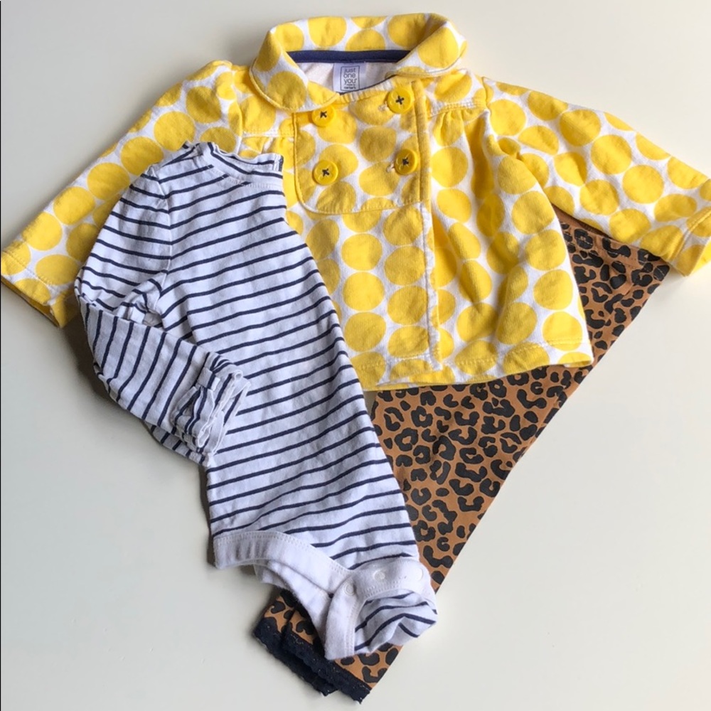 GAP | Pea Coat Onesie & Leggings Bundle | 6-12M
